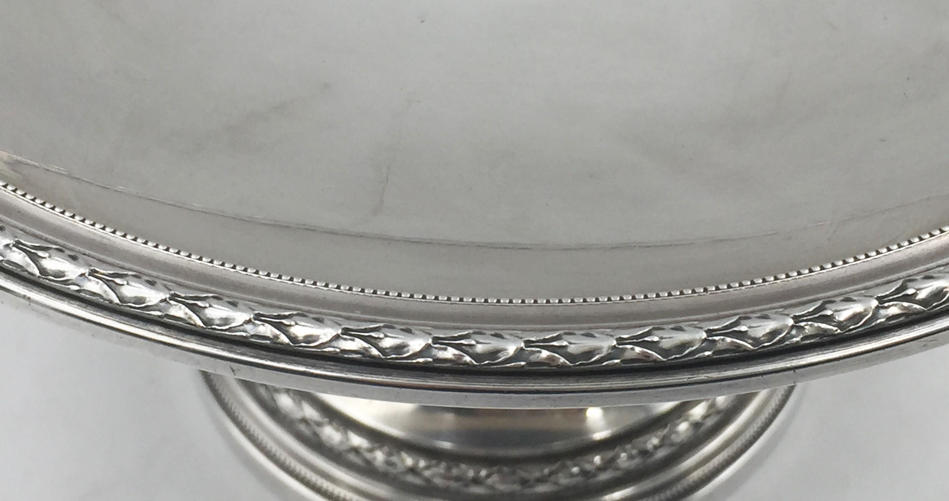 Paire de couverts de table Puiforcat en argent sterling du 19ème siècle pour centre de table français en vente 1