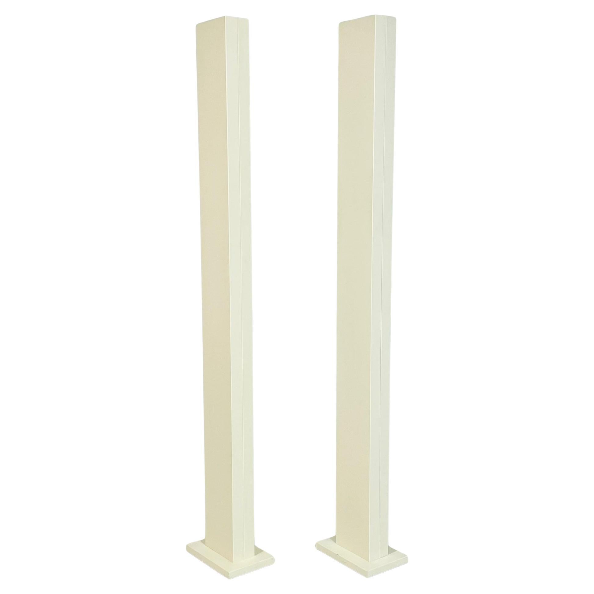 Pair of "Pylon" Floor Lamps by Casella Lighting, USA 1980's For Sale