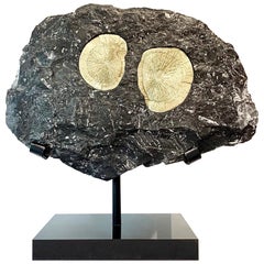 Pair of Pyrite Suns in Matrix