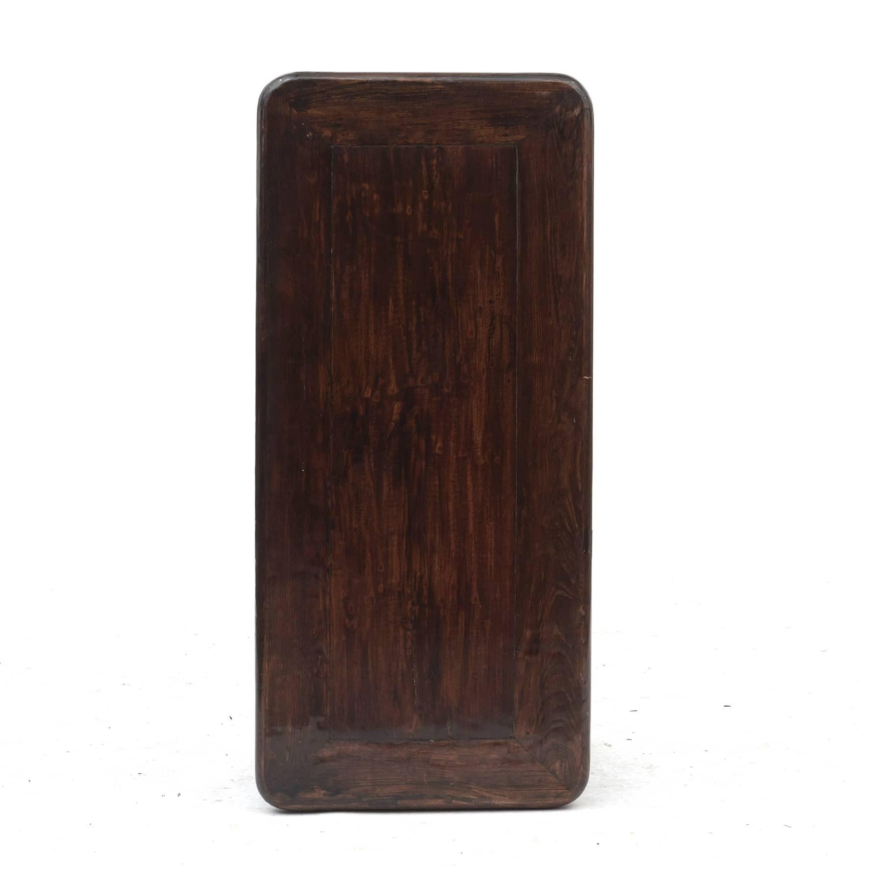 Pair of Qing Dynasty Elm Tables / Benches 2