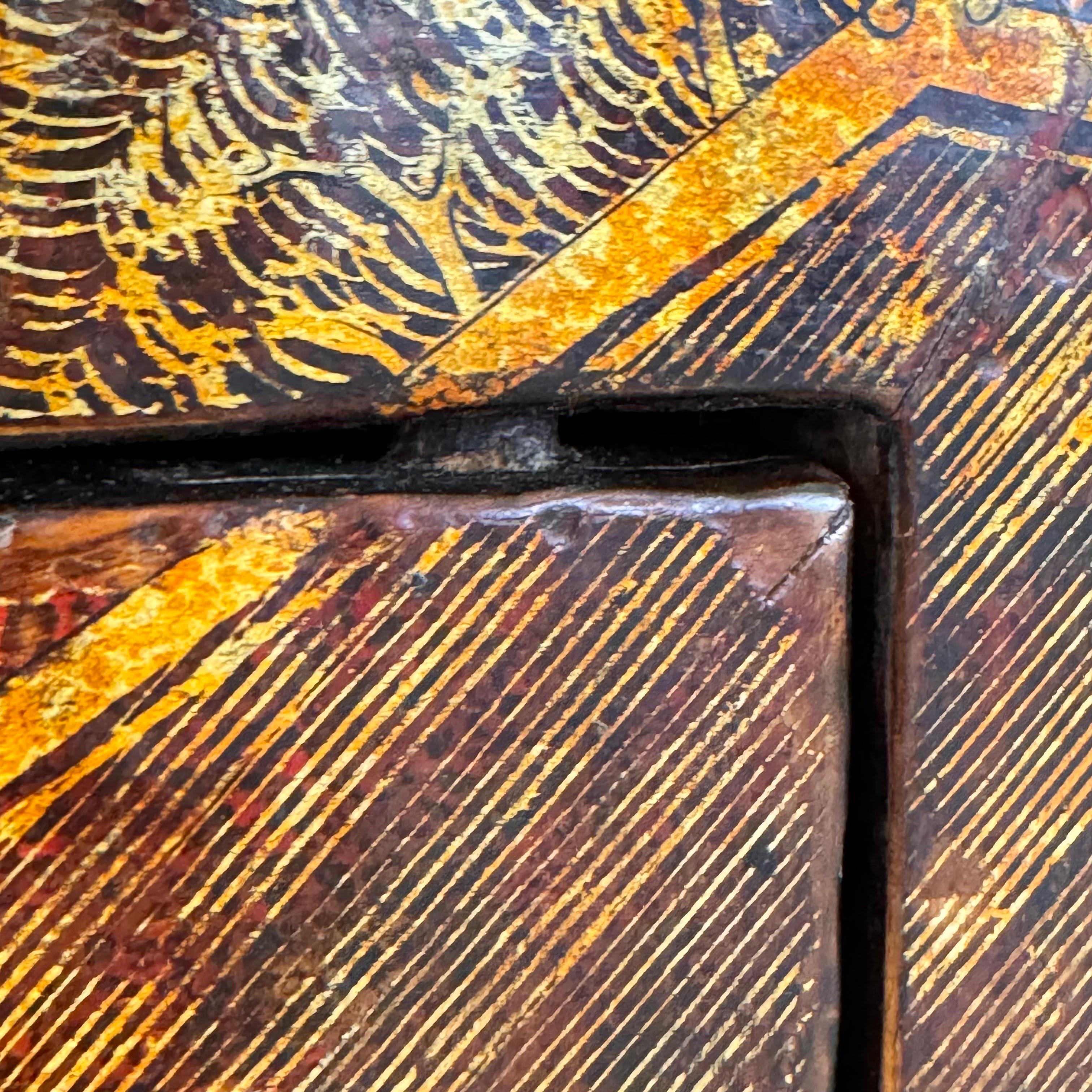 Pair of Qing Dynasty Lacquered Wood Sideboards, c. 1870-1880 For Sale 12