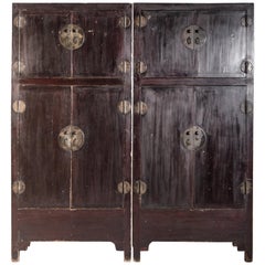 Pair of Qing Dynasty Storage Cabinets