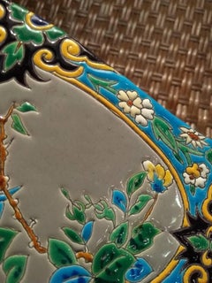 Pair of Quadrangular Vases, Jules Vieillard, Bordeaux, circa 1880