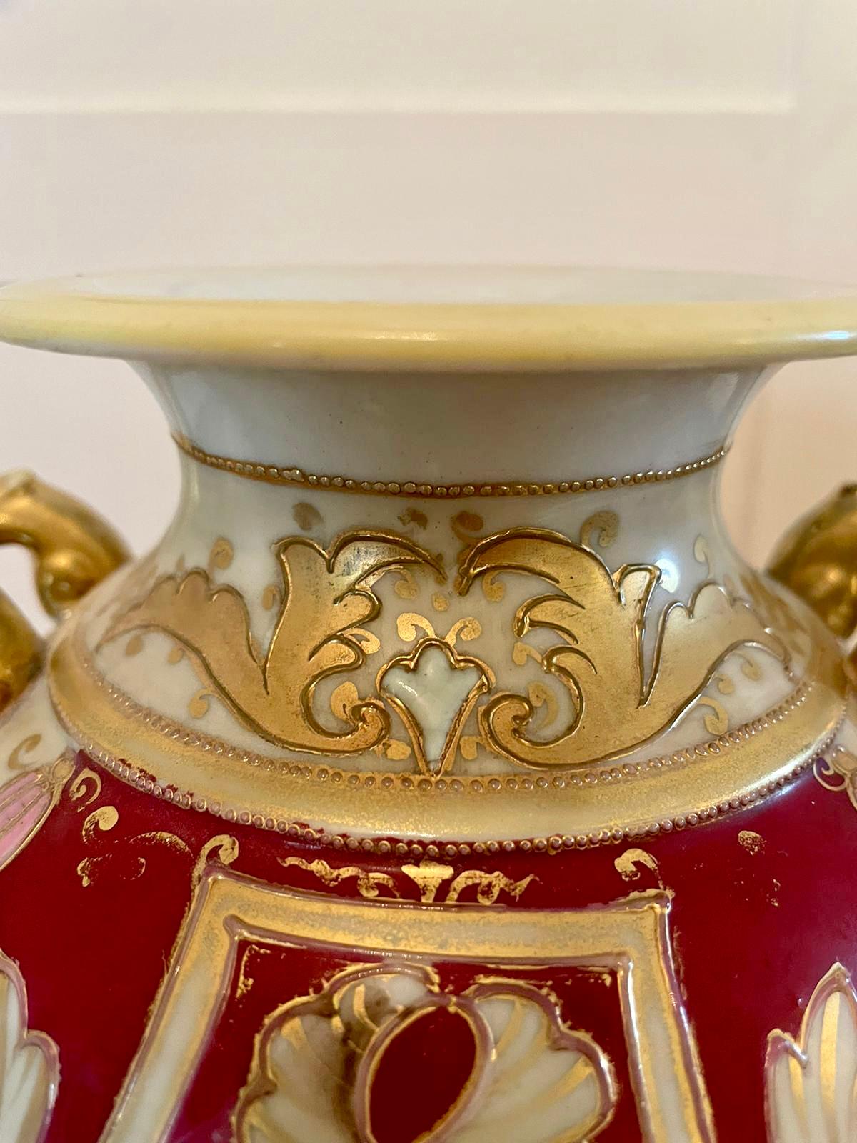 Pair of Quality Antique Noritake Vases at 1stDibs noritake china vase