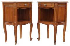 Pair of Quality Vintage Cherry Bedside Tables – Stylish Nightstands