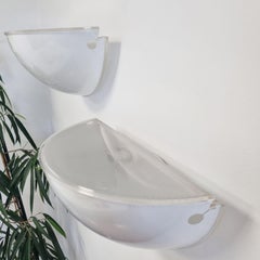 Coppia di lampade da parete Quarto disegnate da Afra & Tobia Scarpa per Flos, Italia anni '70