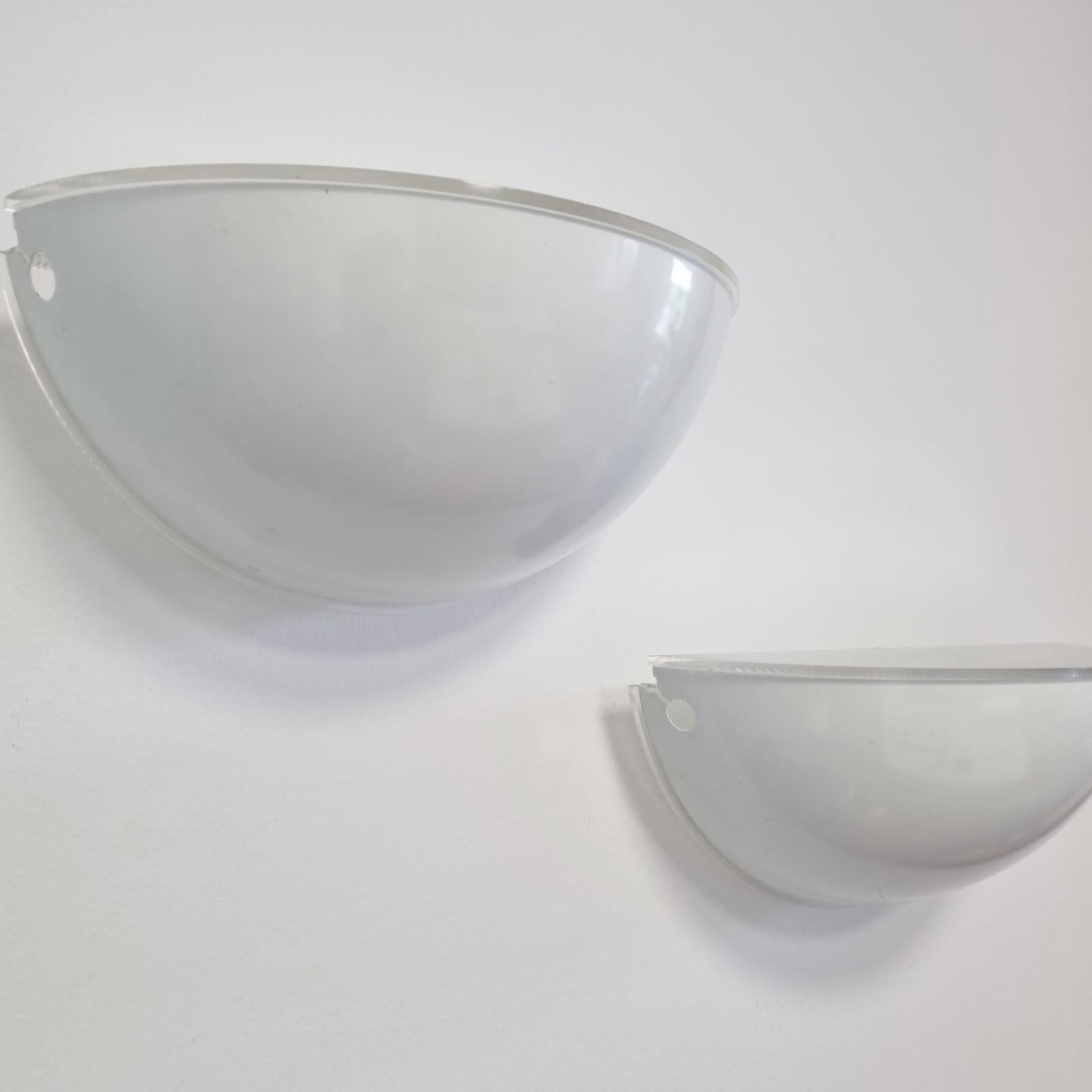 Pair of Quarto Wall Lamps Designed by Tobia & Afra Scarpa for Flos, Italy 70s For Sale 1