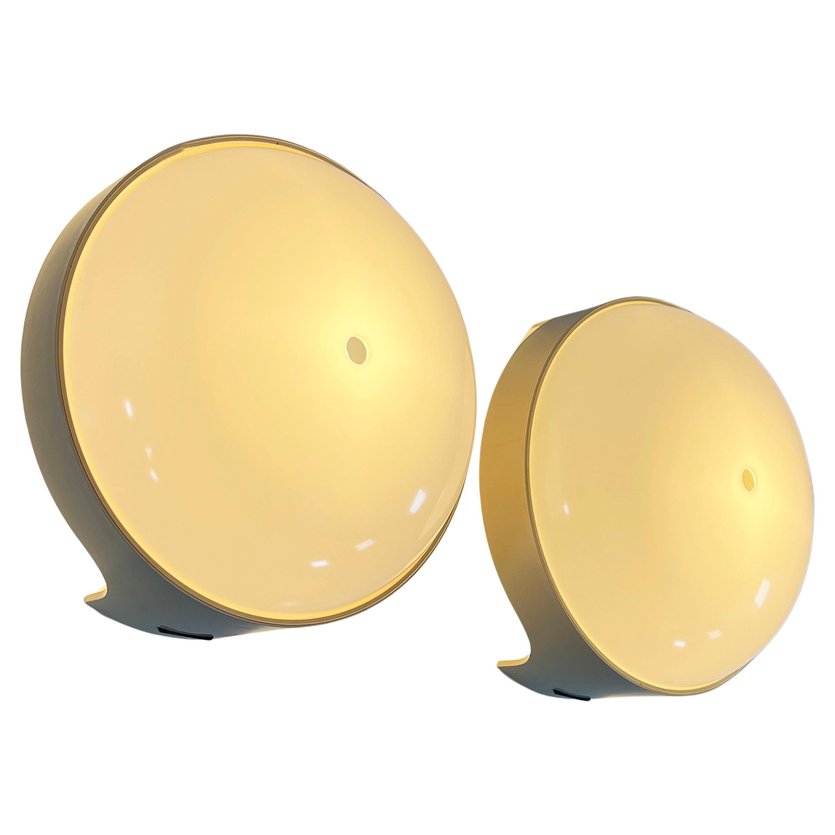 Pair of Quattro KD 4335 Wall Lamps by Joe Colombo for Kartell, 1960 For Sale