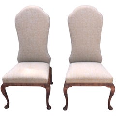 Paire de chaises Queen Anne Dennis et Leen