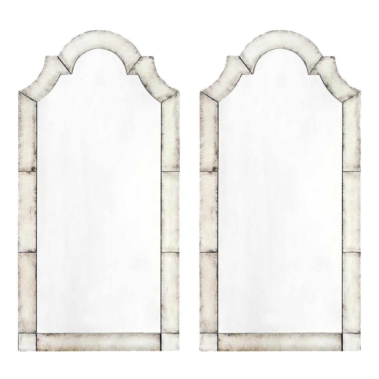 Pair of Queen Anne Mirrors