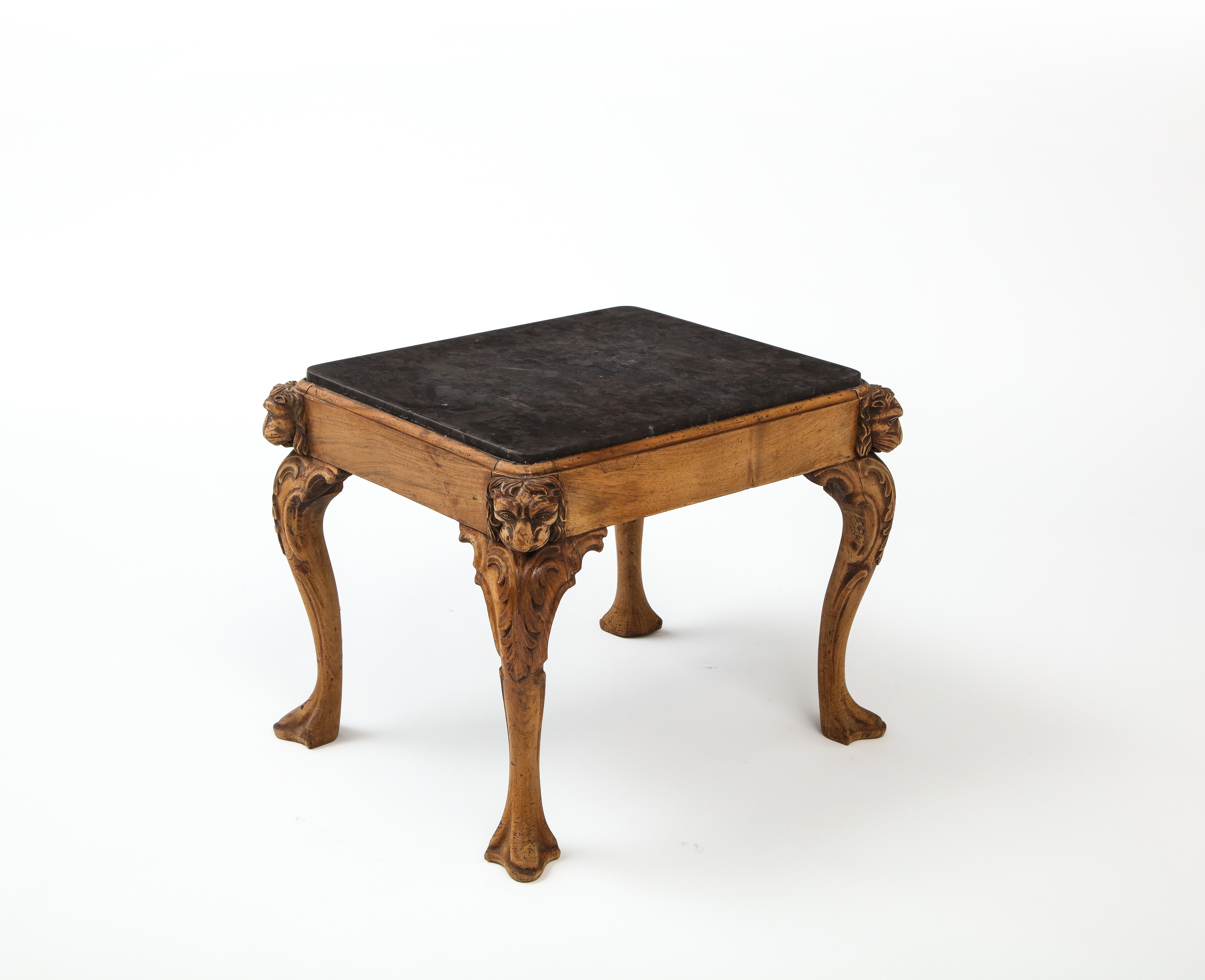 Pair of Queen Anne Style Cabriole Leg Coffee Tables, England, 19th Century For Sale 2