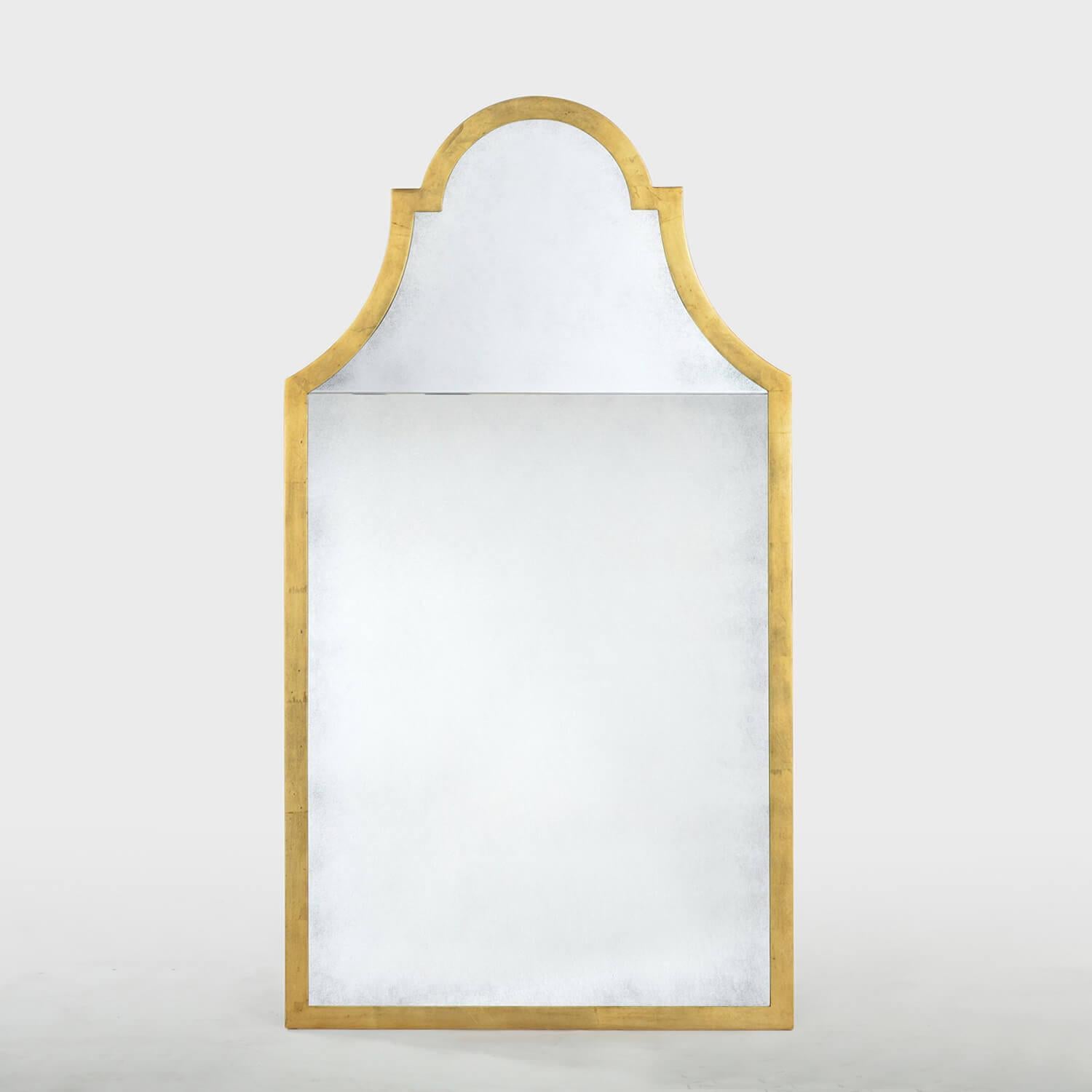 Pair of Queen Anne Style Mirrors In New Condition For Sale In Westwood, NJ