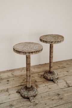 Pair of Quirky Ajonc/Twig Tables