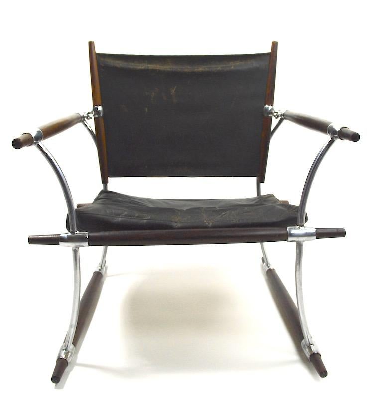 Pair of Quistgaard for Dansk Safari Lounge Chairs For Sale 5