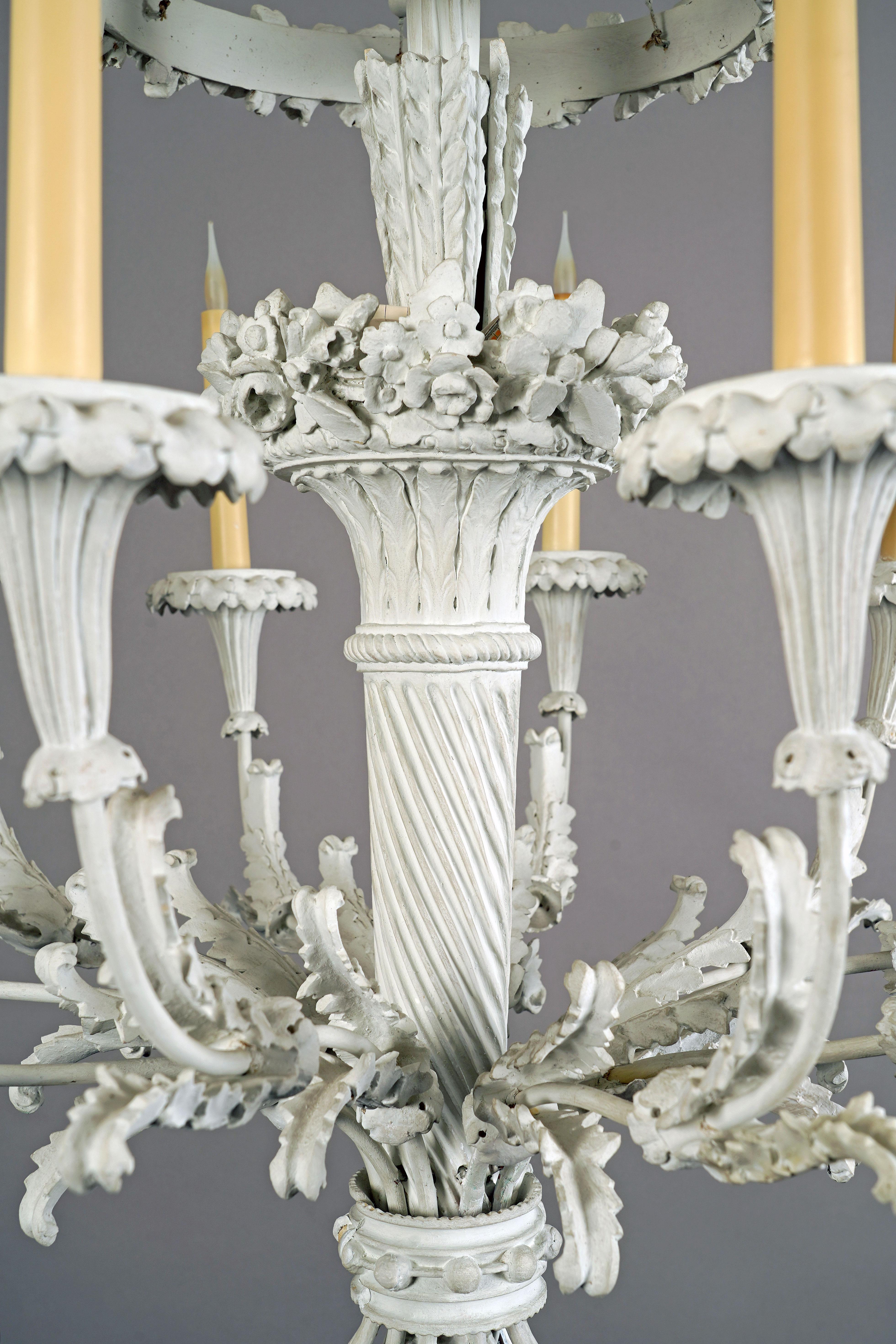 Stucco Coppia di lampadari 