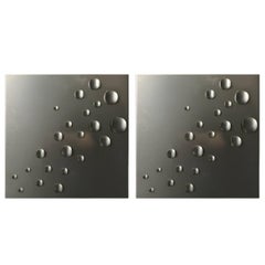 Pair of RAAK Rain Drops Dutch 1960s Wall Lights