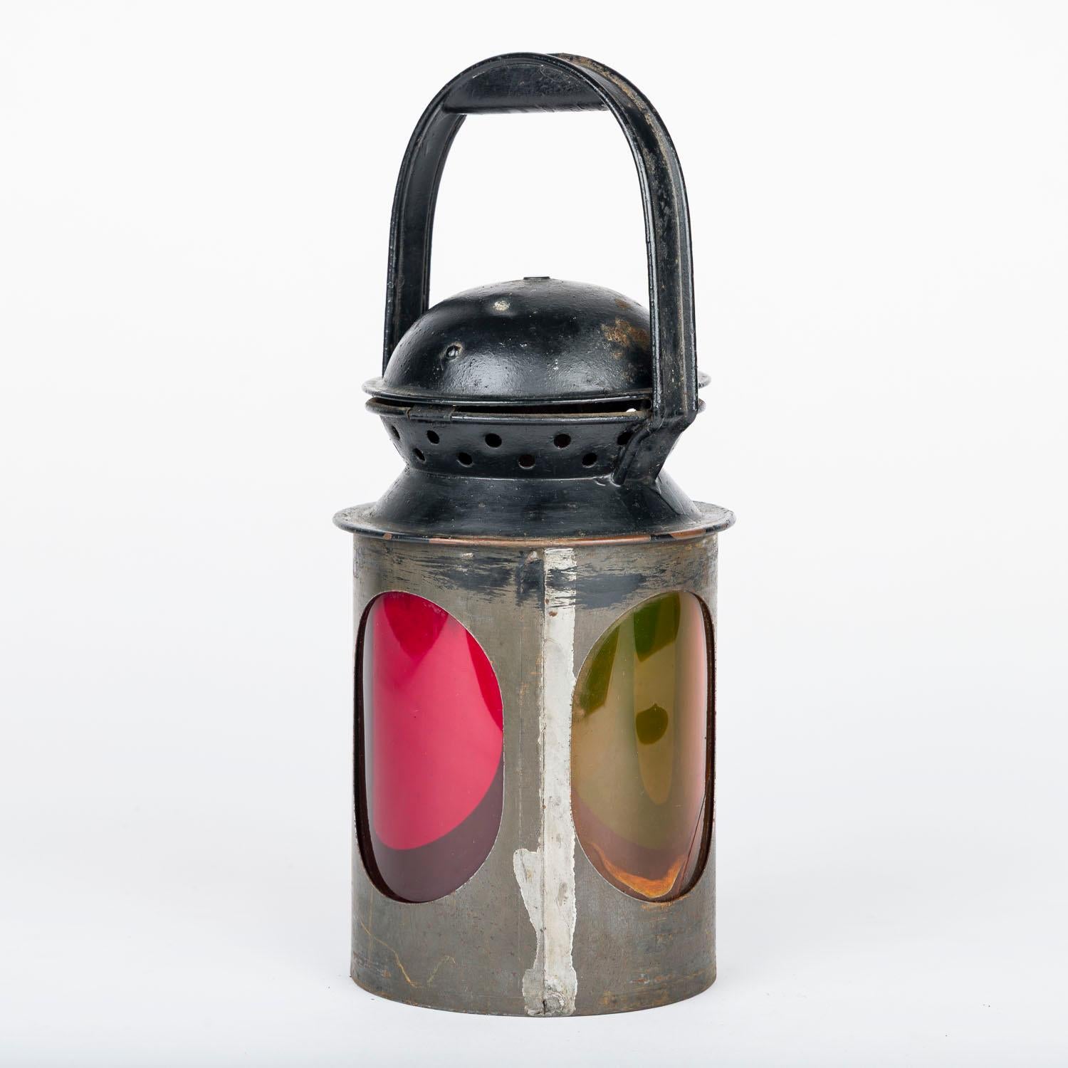 Coppia di fanali ferroviari di G. Polkey Ltd di Birmingham in vendita 7