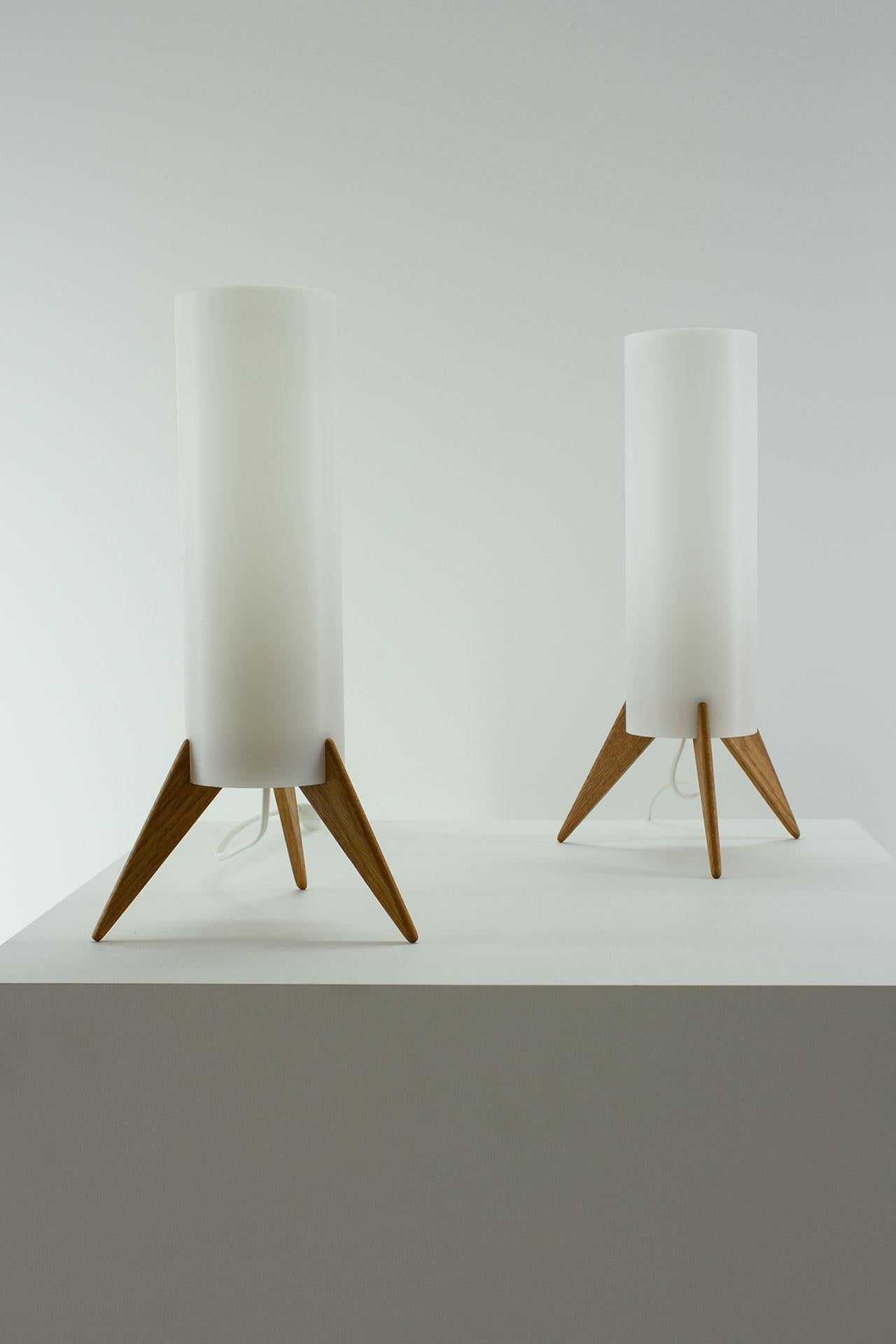 Paire de lampes de table 