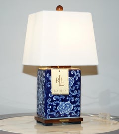 Pair of Ralph Lauren Blue Chinese Porcelain Table Lamps Stunning Chinese Design