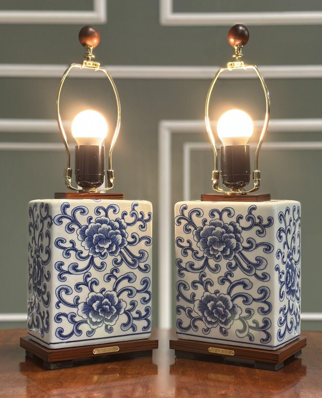 We are delighted to offer this for sale pair of Ralph Lauren Chinese table lamps.

These lamps are totally brand new; they have been removed from the box solely to take pictures. 

They were then reboxed and are ready for transport. They have