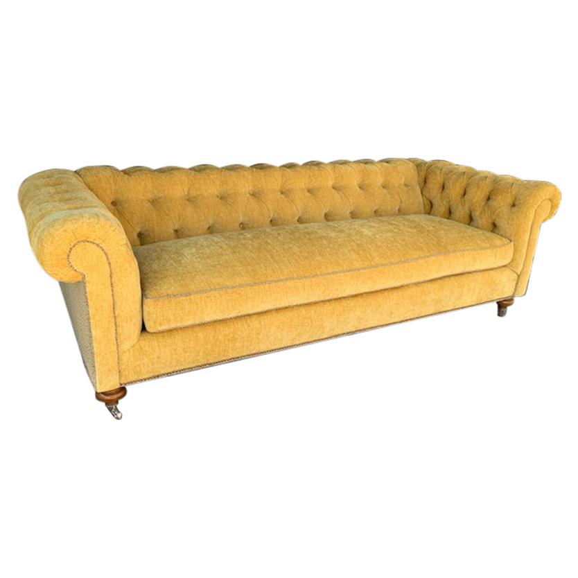 Ralph Lauren Chesterfield sofas. Newly upholstered.