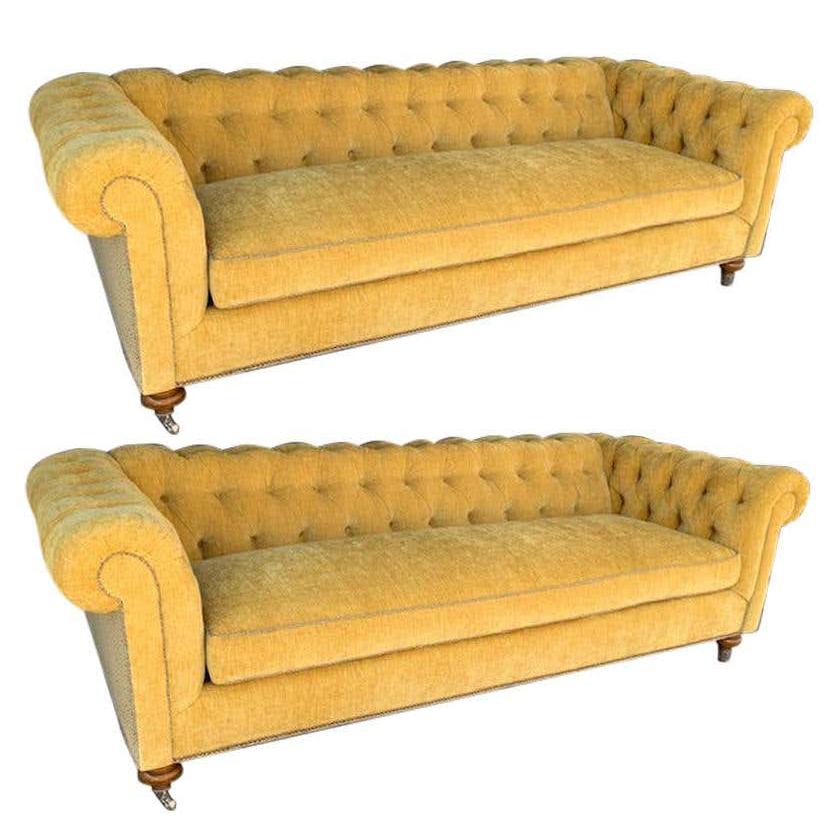 ralph lauren chesterfield sofa