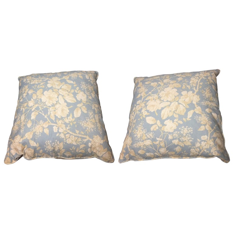 Pair Of Ralph Lauren Down Pillows For Sale At 1stdibs
