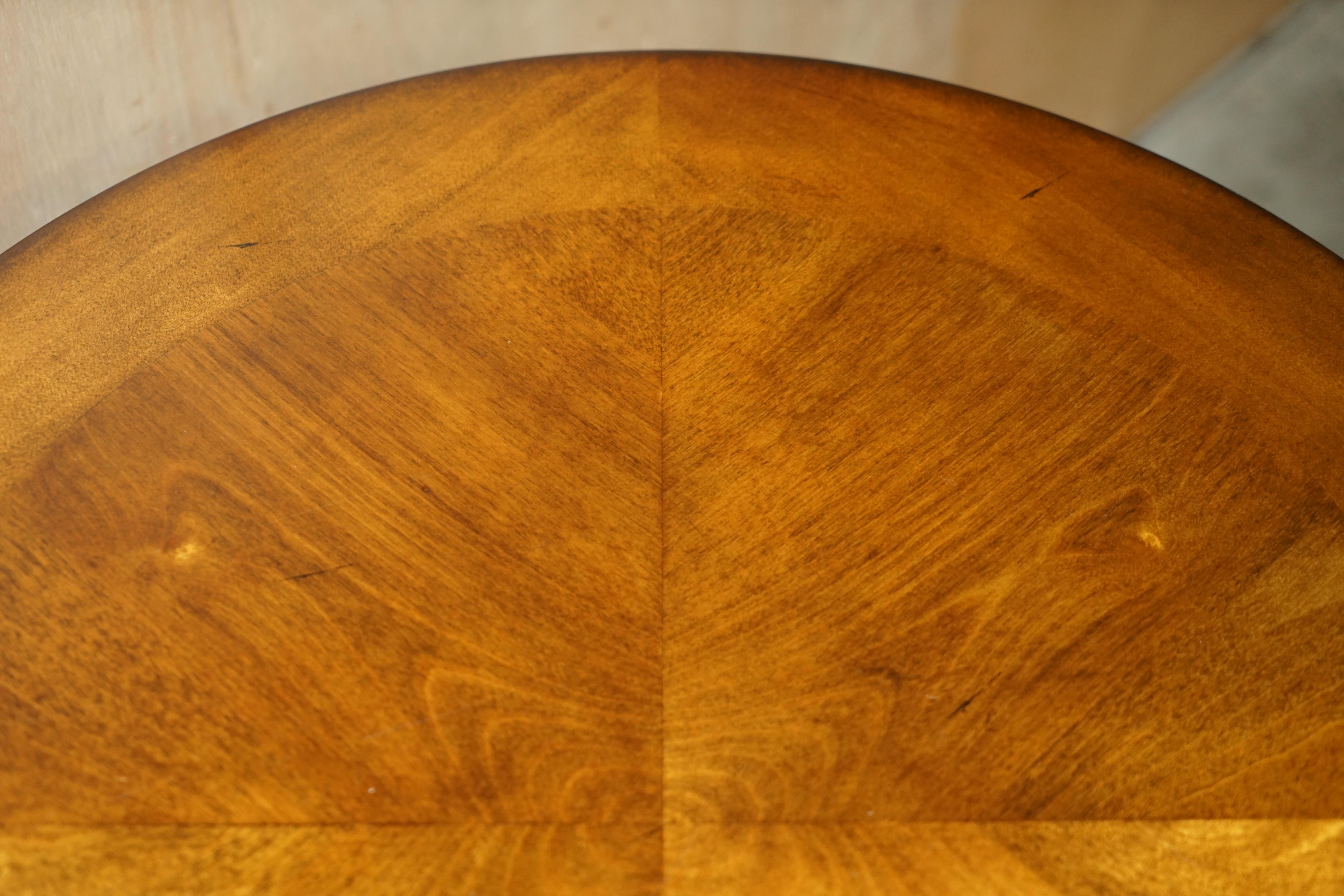 Pair of Ralph Lauren Large American Walnut Side Occasional Tables For Sale 9