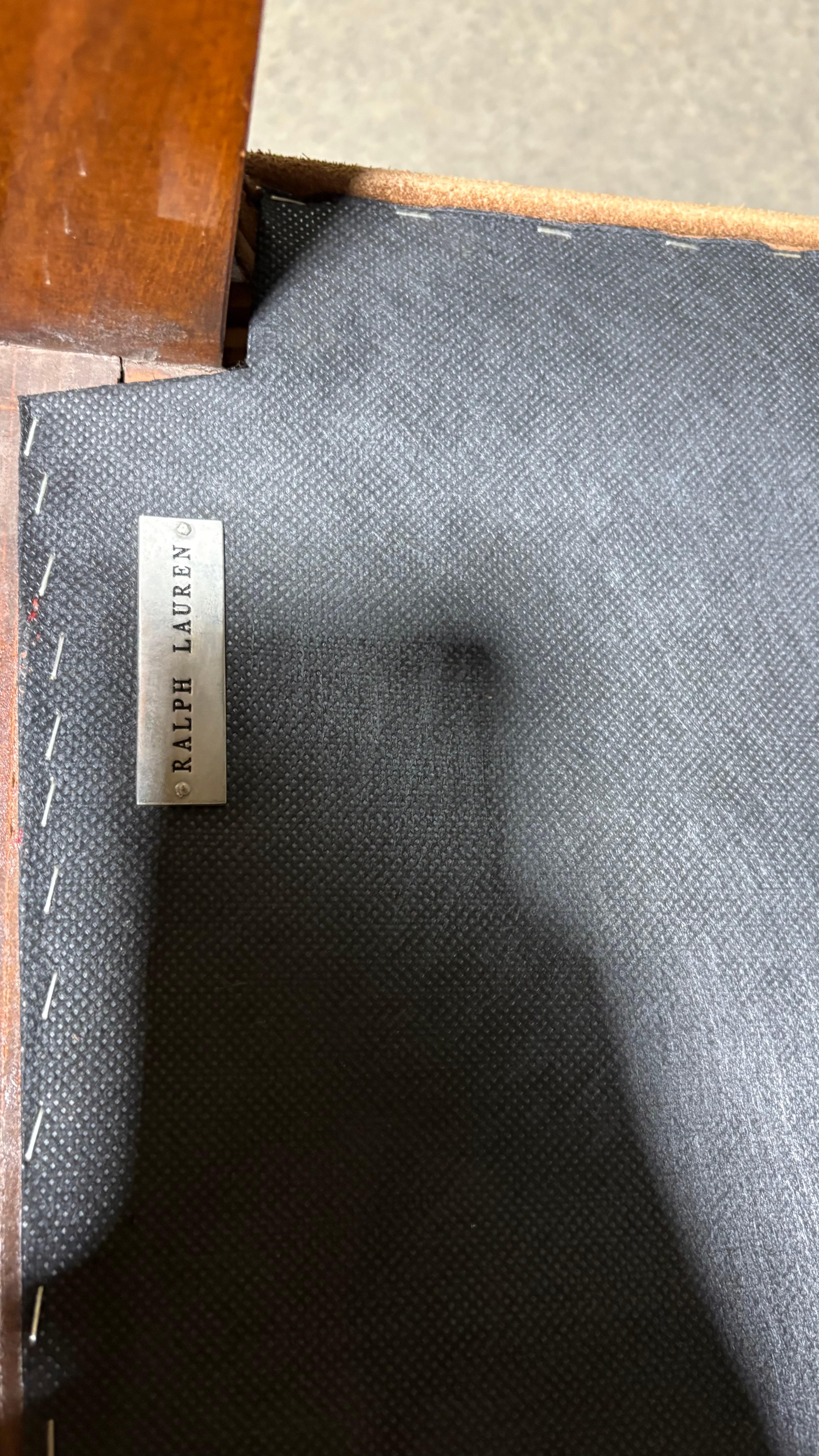 Pair of Ralph Lauren Art Deco Chairs For Sale 4