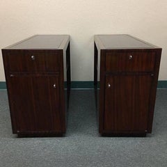 Pair of Ralph Lauren Modern Metropolis Side Tables