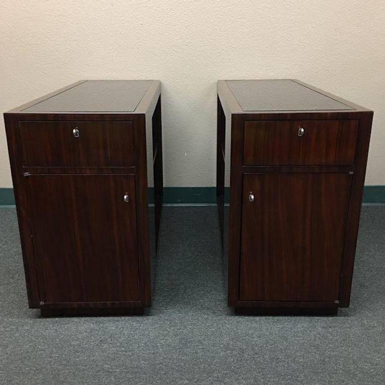 Pair of Ralph Lauren Modern Metropolis Side Tables at 1stDibs