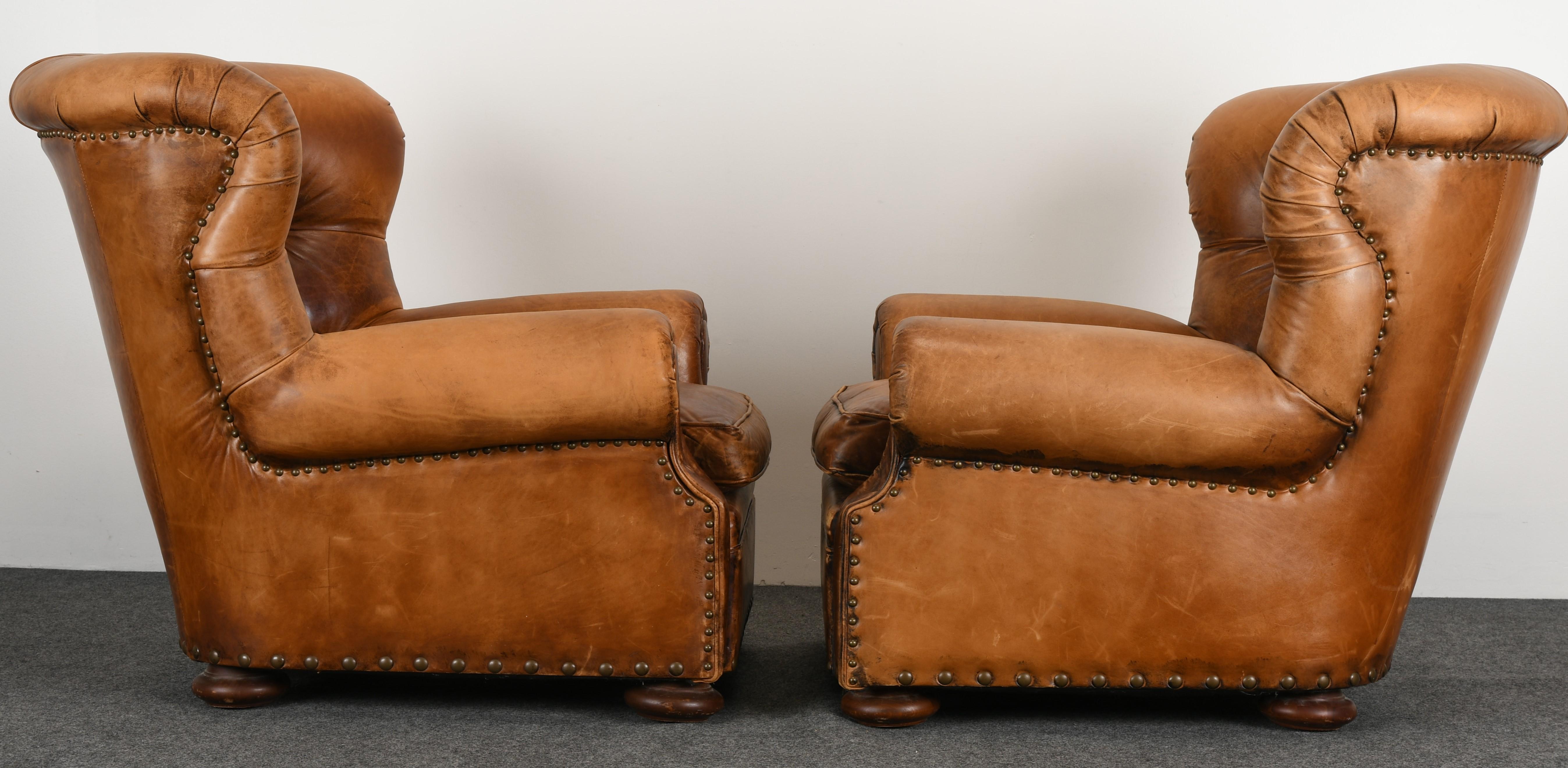 Leather Pair of Ralph Lauren 