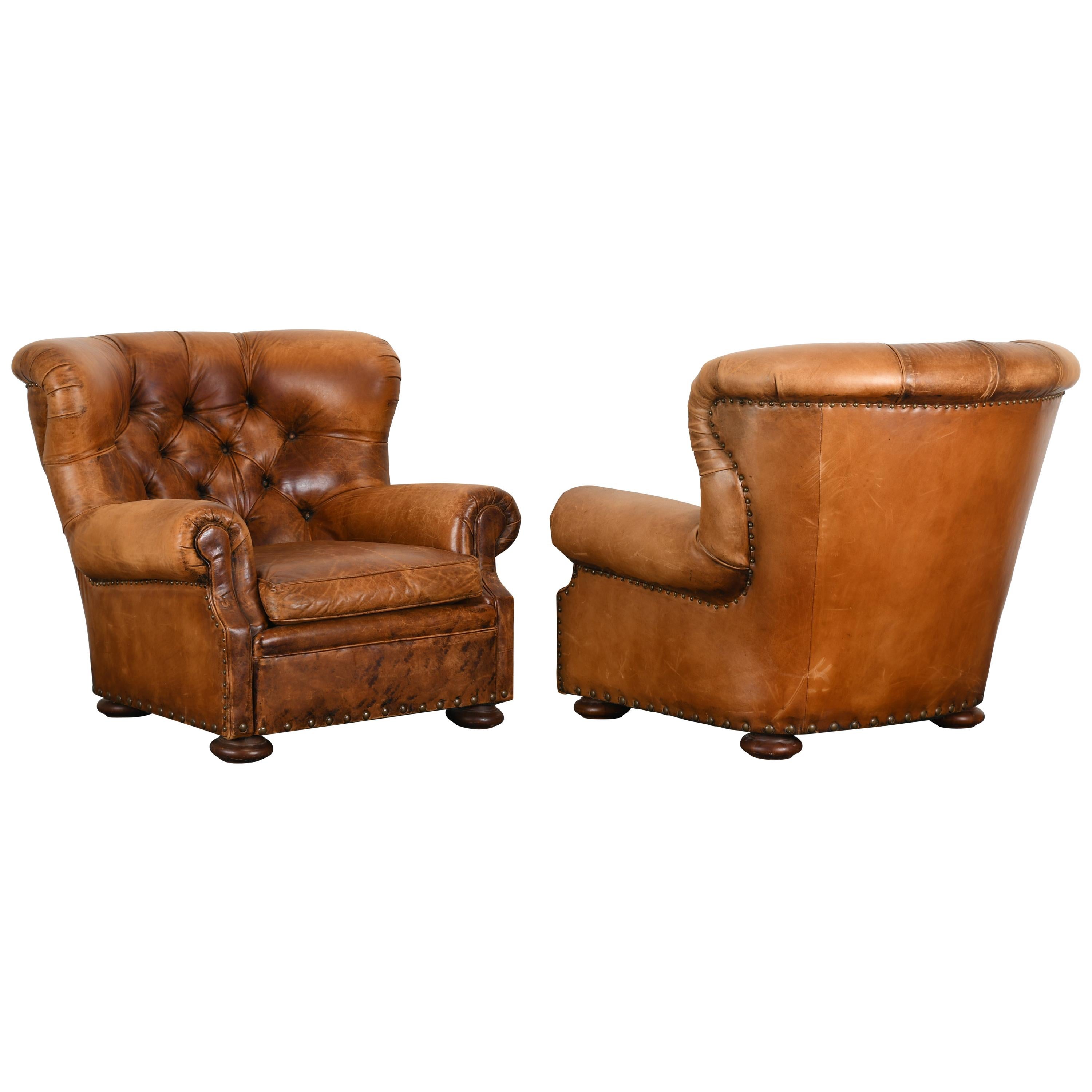 Pair of Ralph Lauren "Writer's" Chairs, 20th Century