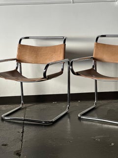 Retro Pair of Ralph Rye "RYE" Chairs by Dunbar