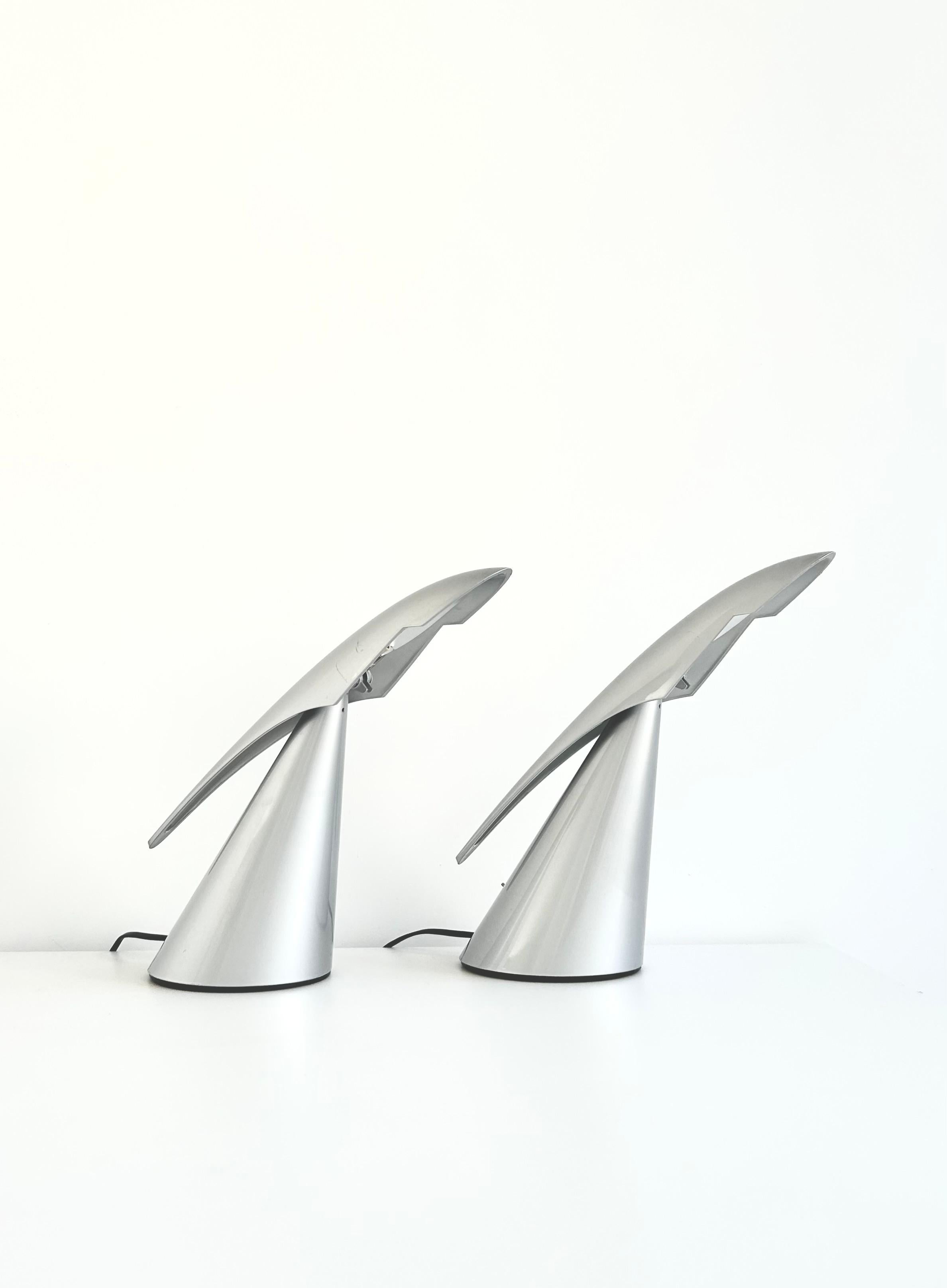 Late 20th Century Pair of Ran Desk Lamps, Peter Naumann, ClassiCon, 1990s For Sale