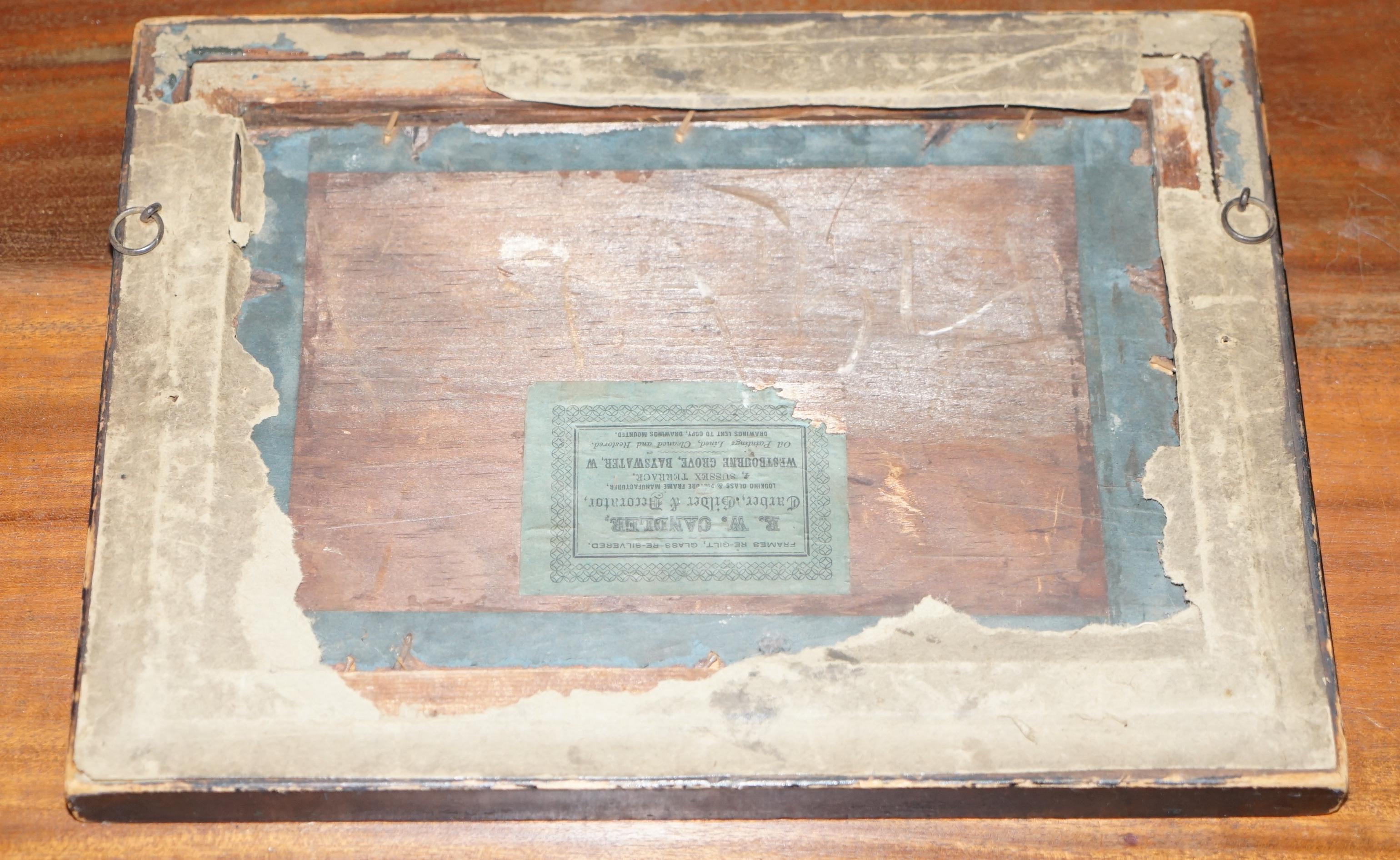 Pair of Rare 1821 Dated John Henning After Raphael Grand Tour Bronze Plaques 8