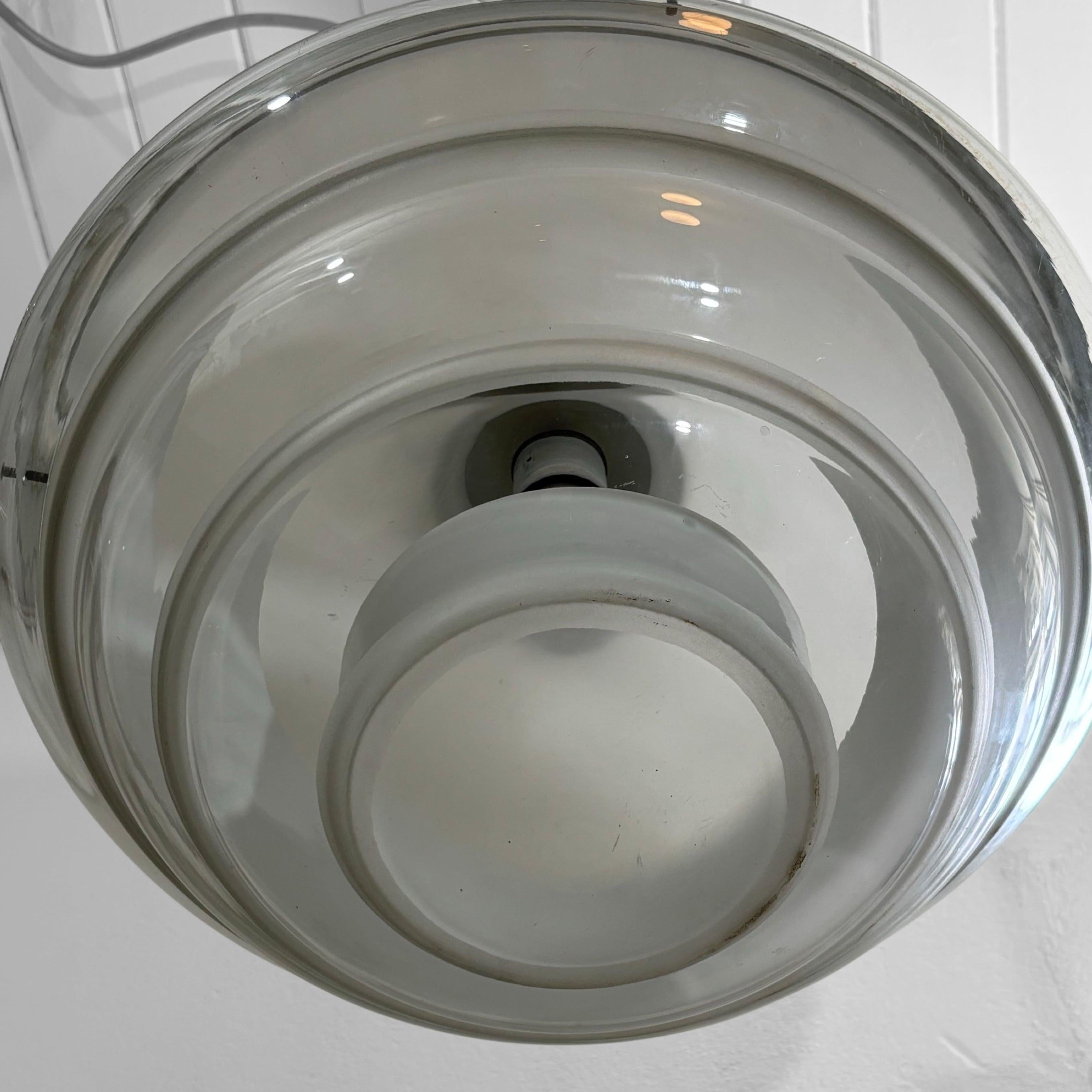 Pair of Rare 1930s industrial Bauhaus KG Pendant Lamps by K.G. Lindesvärd For Sale 6
