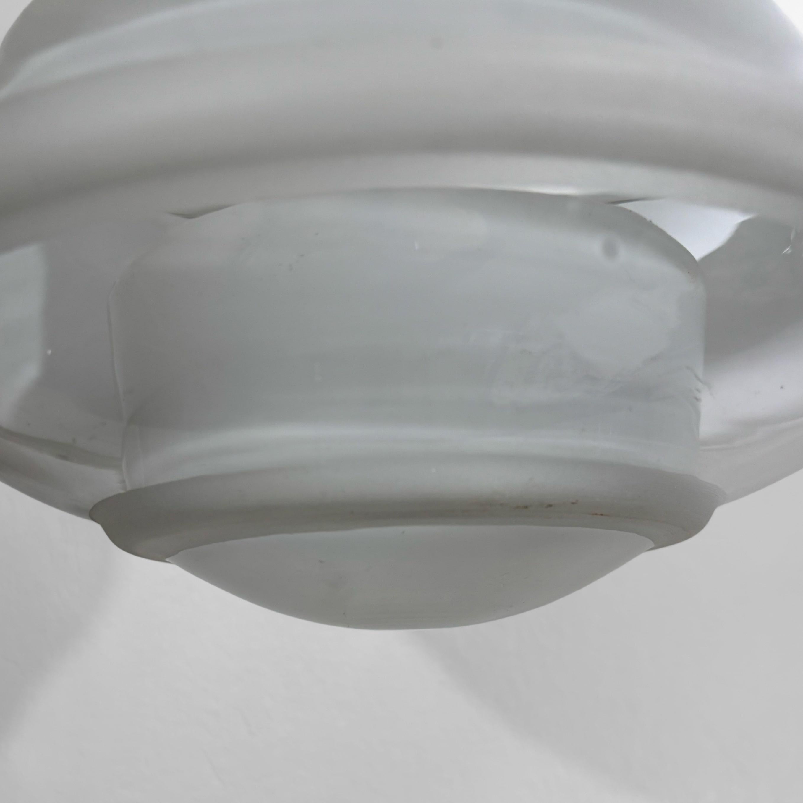 Pair of Rare 1930s industrial Bauhaus KG Pendant Lamps by K.G. Lindesvärd For Sale 8