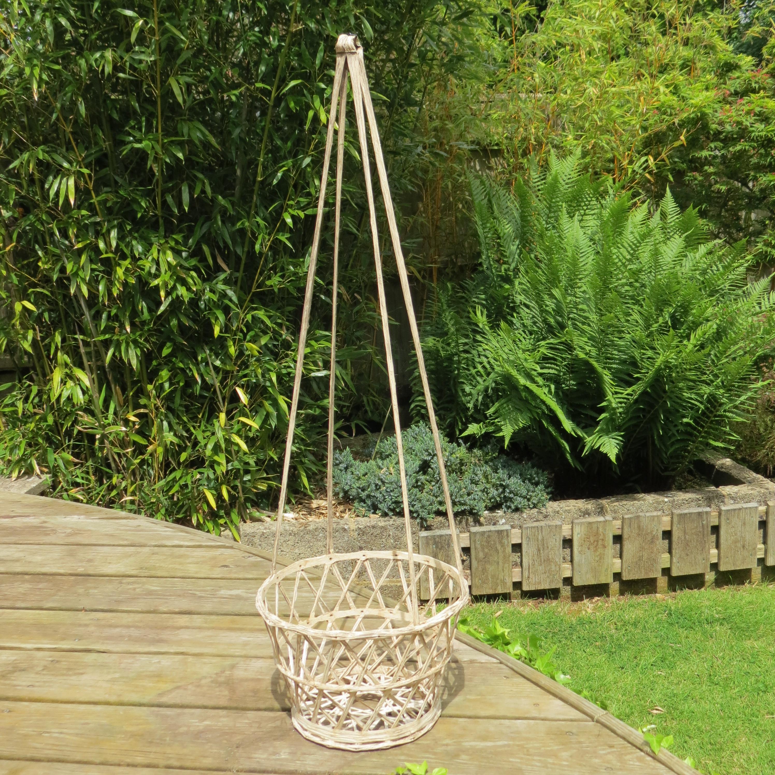 Pair of Rare 1960s Russell Woodard Fibreglass Hanging Plant Holder Basket 3