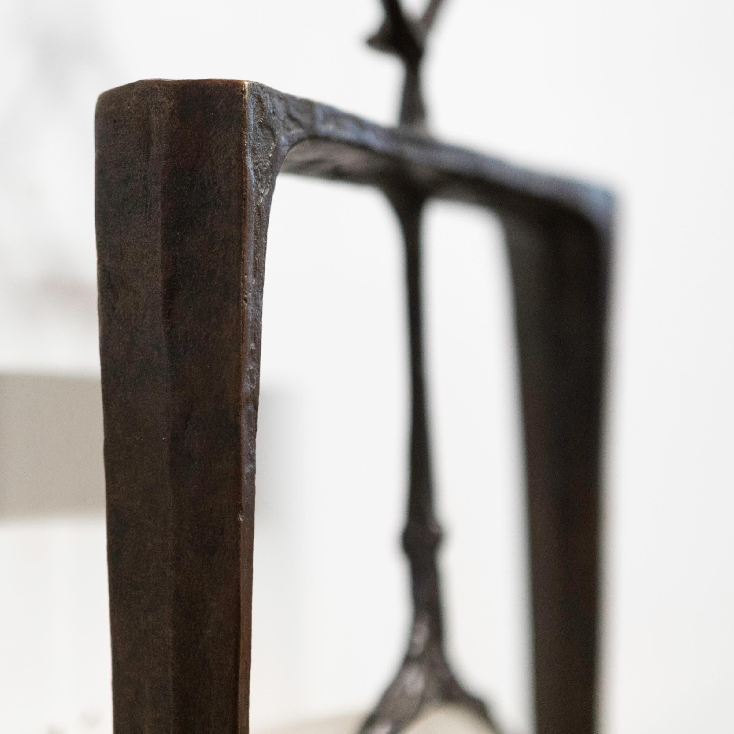 Pareja de raros apliques Felix Agostini OISEAU PIÉGÉ de 1969 en venta 3