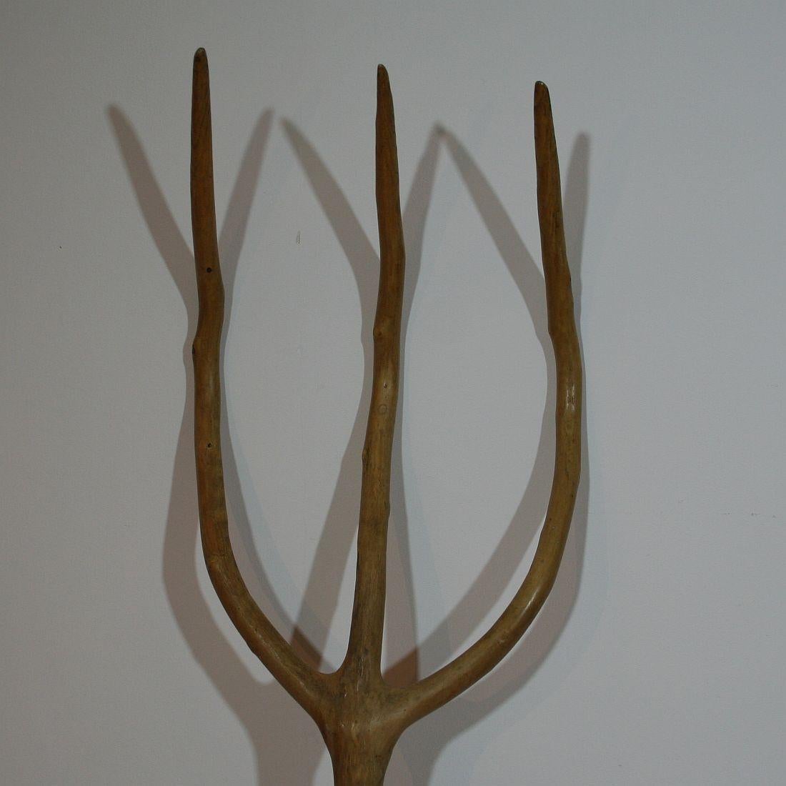 antique pitch fork