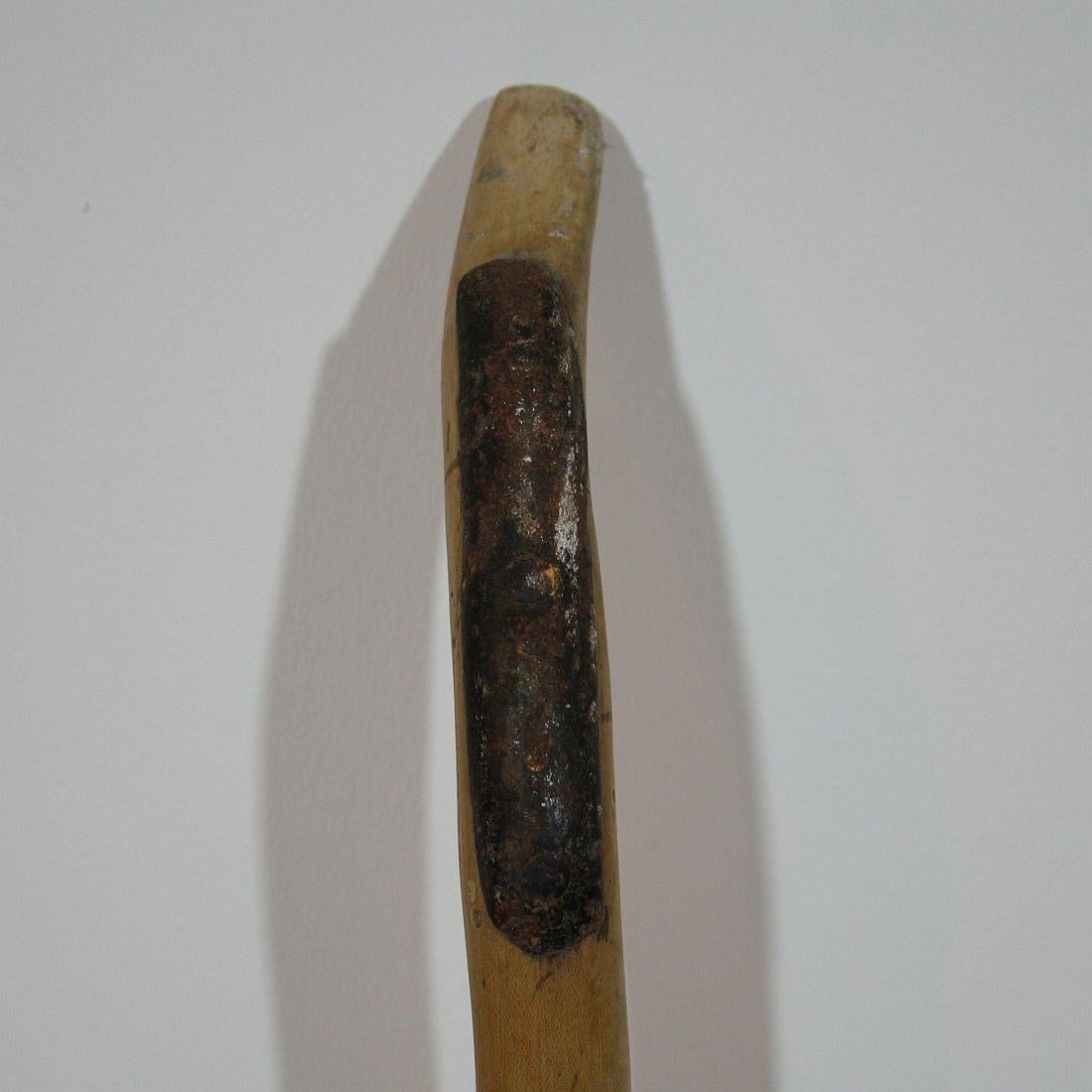 Pair of Rare 19th Century French Wooden Lavender or Pitch Forks 1