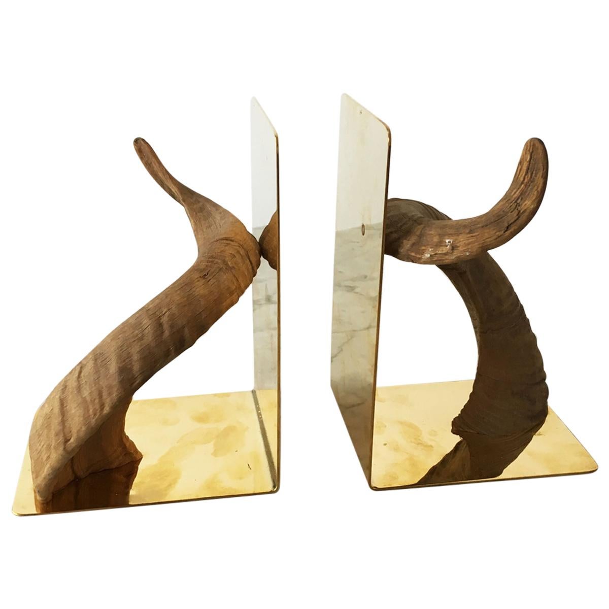 Carl Auböck II Pair of Rare and Extraordinary Bookends 'Mod 5672' Austria 1950s