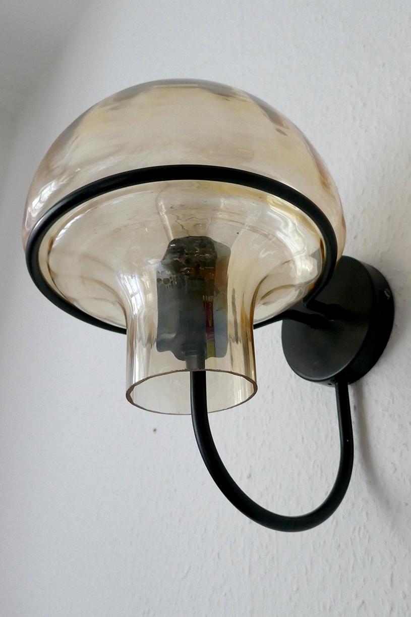 Pair of Rare and Large Modernist Sconces Wall Lights, Sweden, 1960s In Good Condition For Sale In Berlin, DE