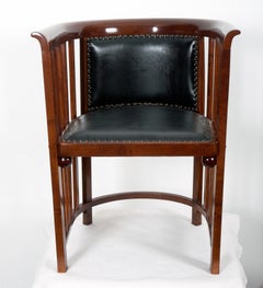 Pair of Rare Armchairs by Josef Hoffmann