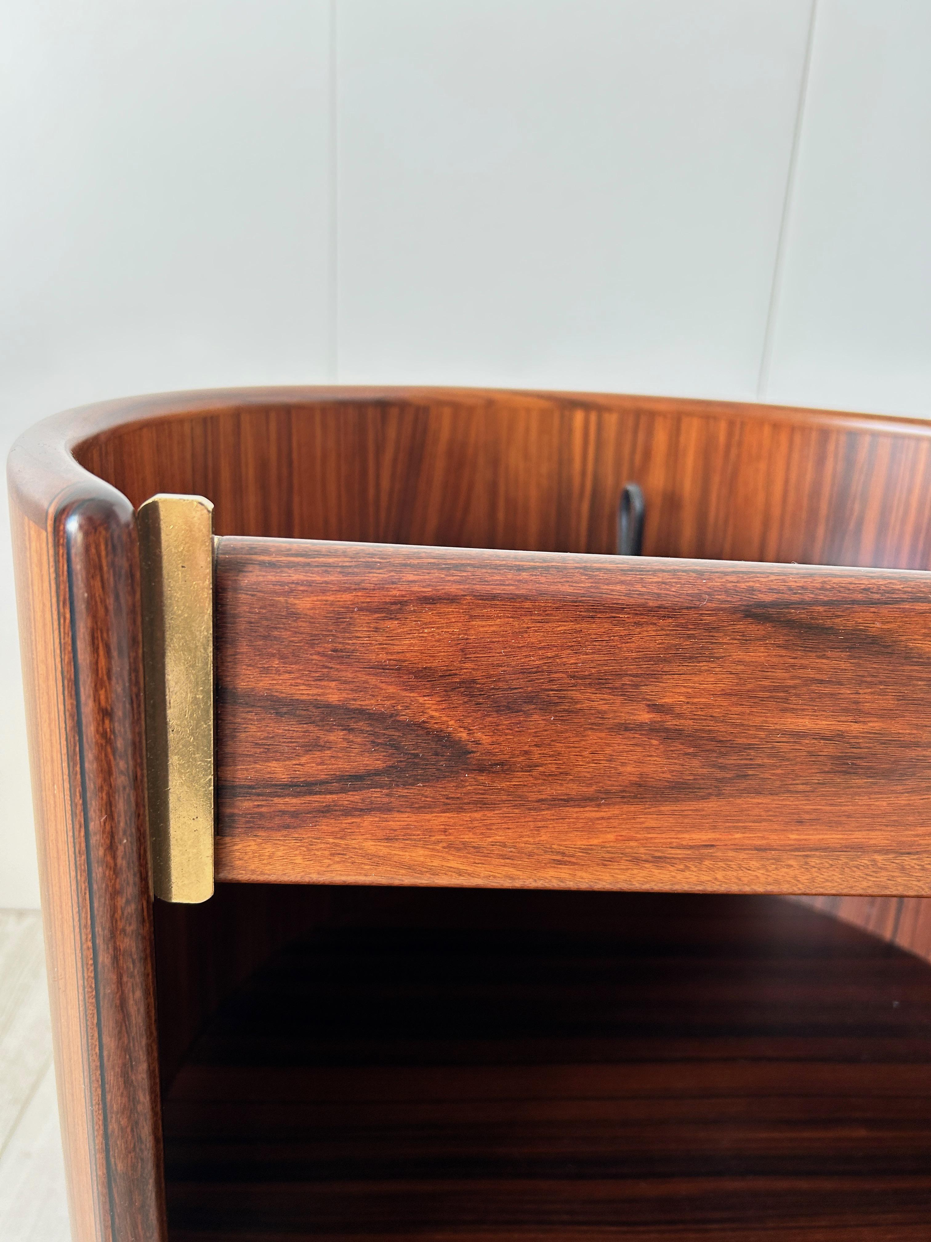 Pair of Rare Bedside Table Artona by Afra E Tobia Scarpa - Maxalto 5