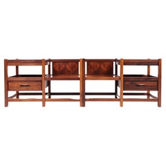 Pair of Rare Benches in Rosewood, Made in Denmark 1960s