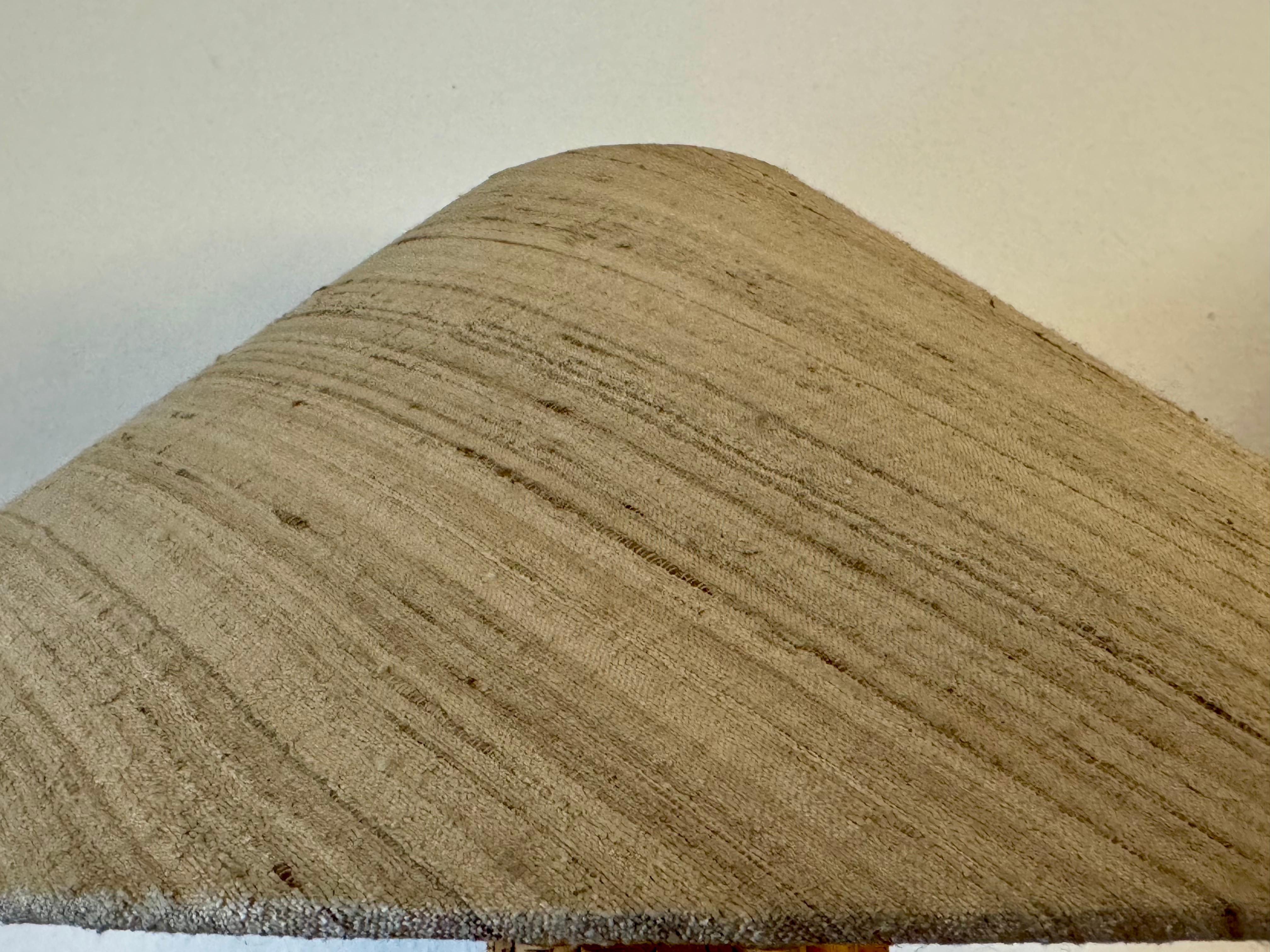 Rare Cork and Row Silk Table Lamp by Ingo Maurer for Design M, 1970s For Sale 7