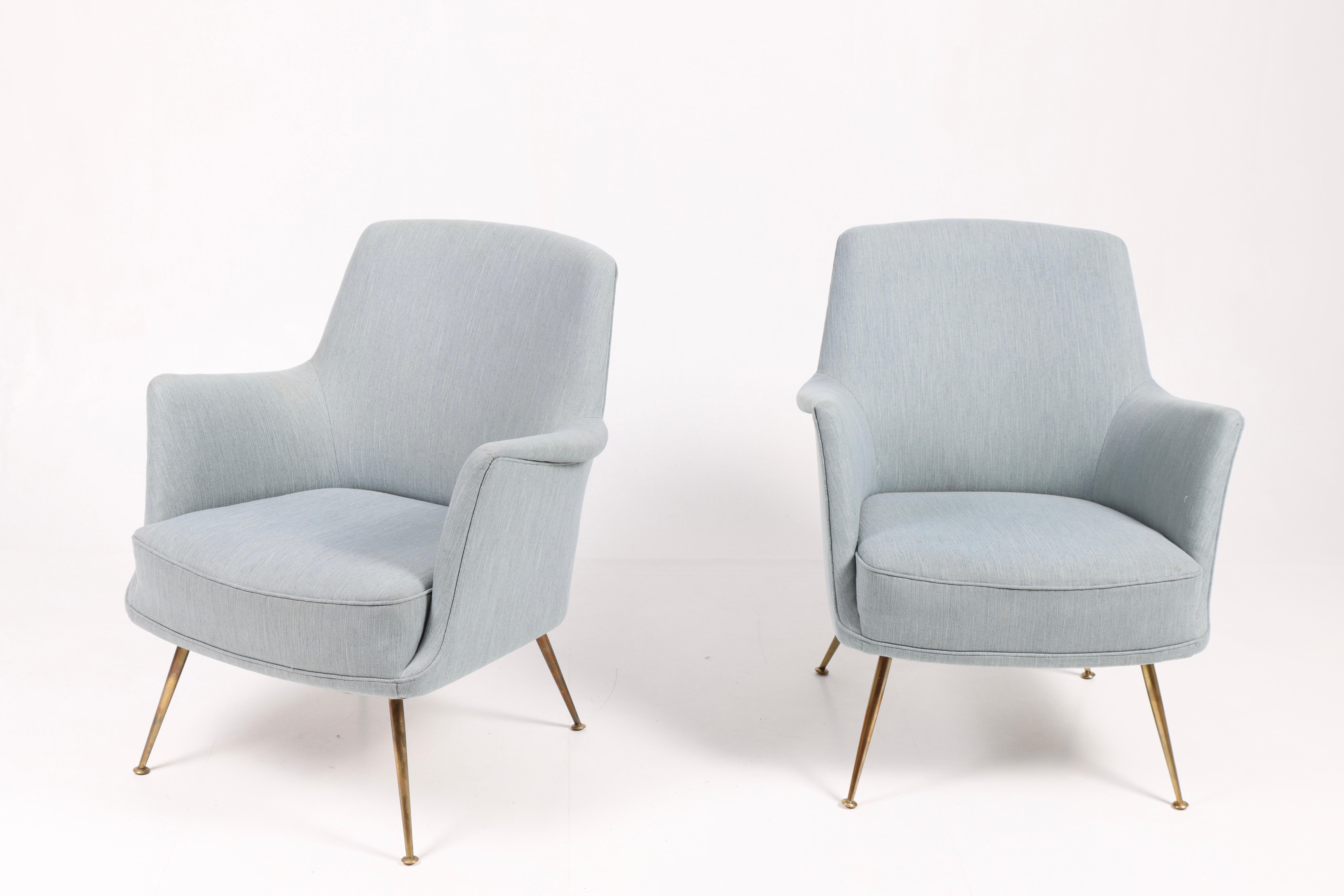Pareja de raros sillones daneses de Lysberg Hansen, años 50 en Bueno estado para la venta en Lejre, DK