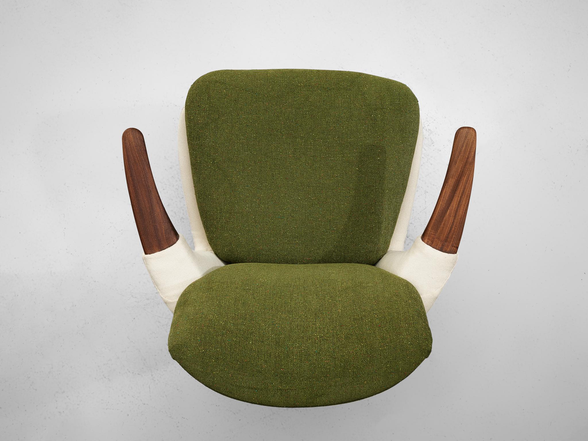 Pair of Rare Easy Chairs by Ib Kofod-Larsen 4